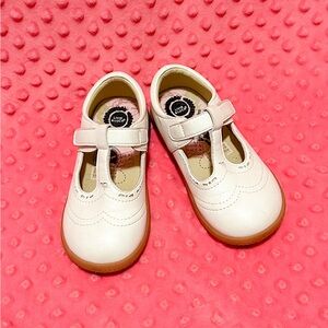 Livie and Luca white Mary janes